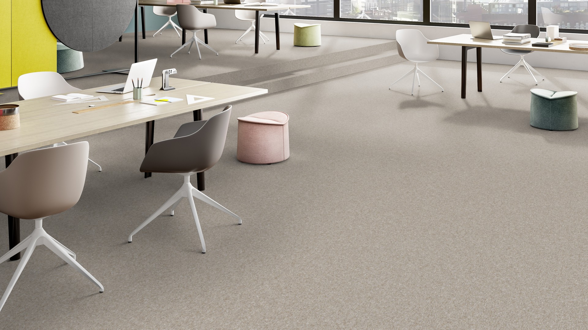 Ковровая плитка Medusa Tile 33 (500*500*5 мм) — купить в Чебоксарах