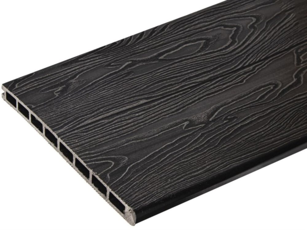 Ступень TalverWood 313*25*4000мм, антрацит, 3D — купить в Чебоксарах