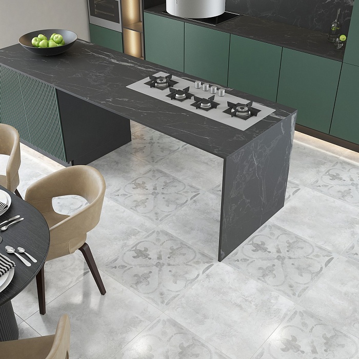 Керамогранит "Keramin" Турин (600*600 мм) Серый 1 — купить в Чебоксарах