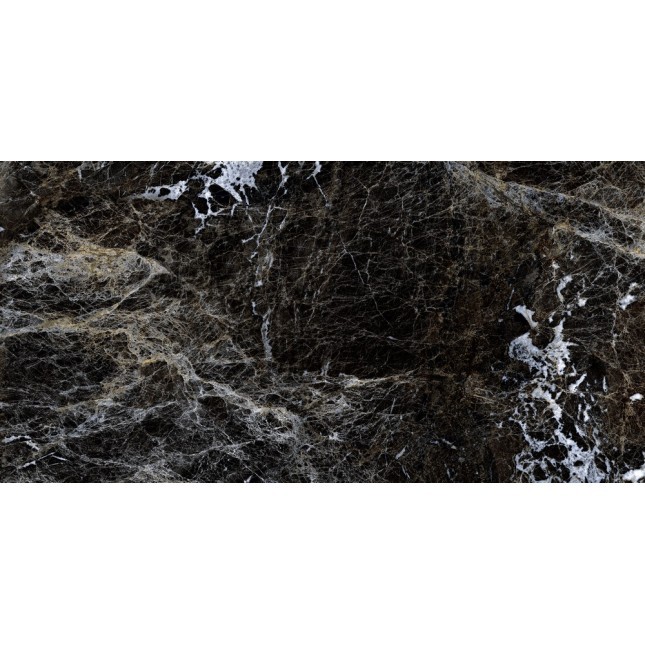 Керамогранит "Gresse" 600*1200 Simbel Carbon Чёрно-белый Мрамор — купить в Чебоксарах