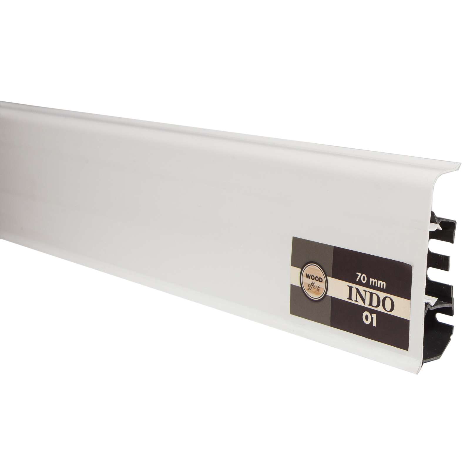 Плинтус "Arbiton" Indo Белый (2500*26*70 мм) — купить в Чебоксарах