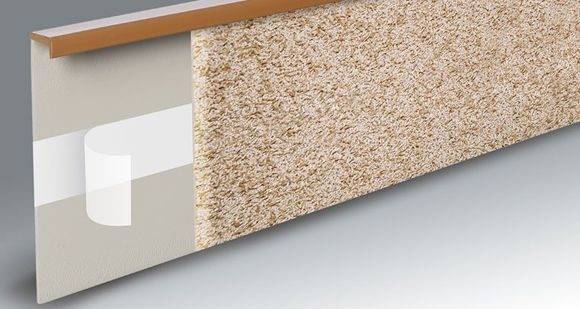 Плинтус для ковролина "Korner" Listwa зеленый (2500*13,8*50 мм) — купить в Чебоксарах