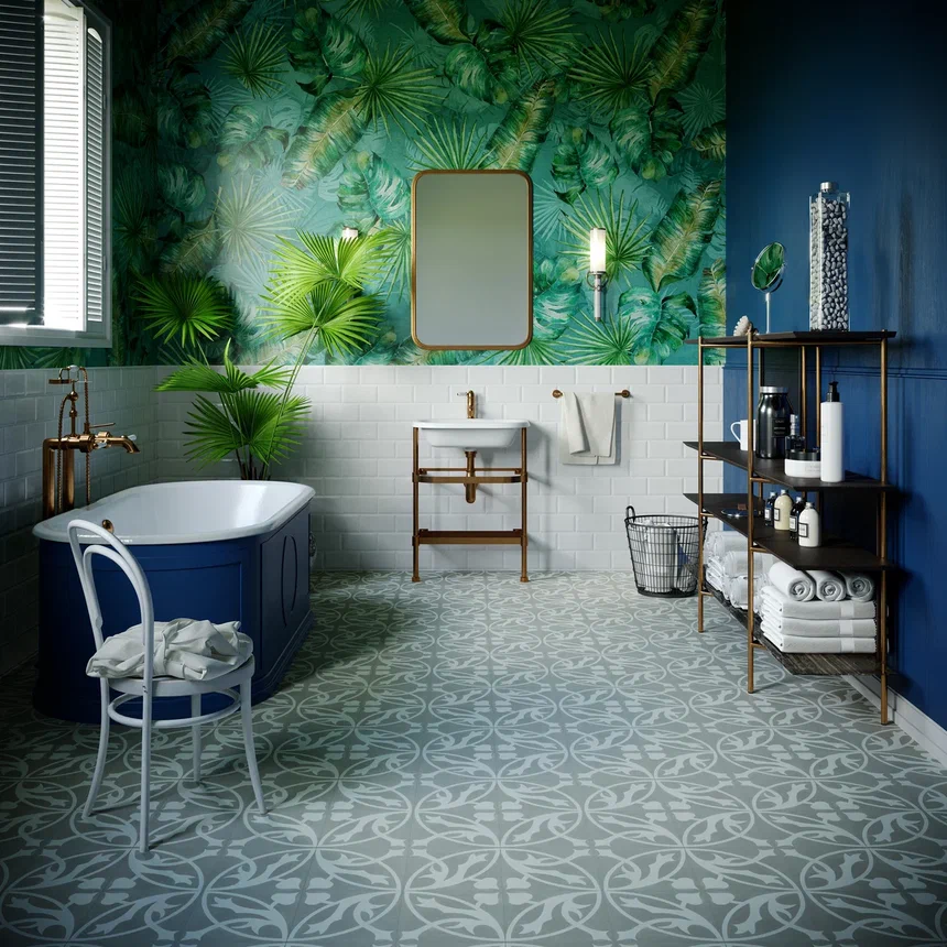 Кварцвиниловая плитка "Invictus" Victorian Deco Smoke (229*229*2,5мм) — купить в Чебоксарах