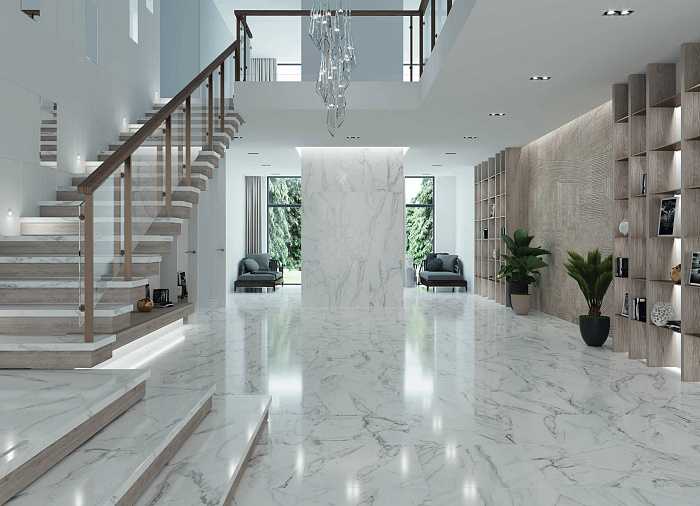 Керамогранит "Estima" Supreme Ferrum (1200*600 мм) Белый — купить в Чебоксарах