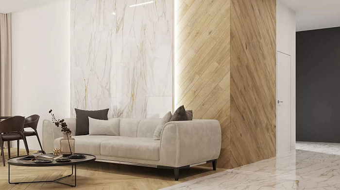 Керамогранит "Estima" Supreme Ferrum (1200*600 мм) Белый — купить в Чебоксарах