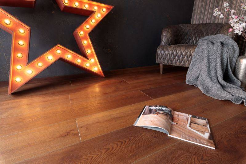 Замковая ПВХ плитка "Aquafloor" AF8026XXL (1800*228*8 мм) — купить в Чебоксарах