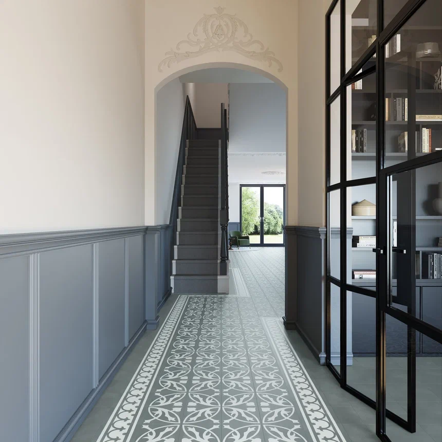 Кварцвиниловая плитка "Invictus" Victorian Deco Smoke (229*229*2,5мм) — купить в Чебоксарах