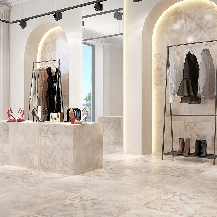 Керамогранит "Keramin" Турин (600*600 мм) Серый 1 — купить в Чебоксарах