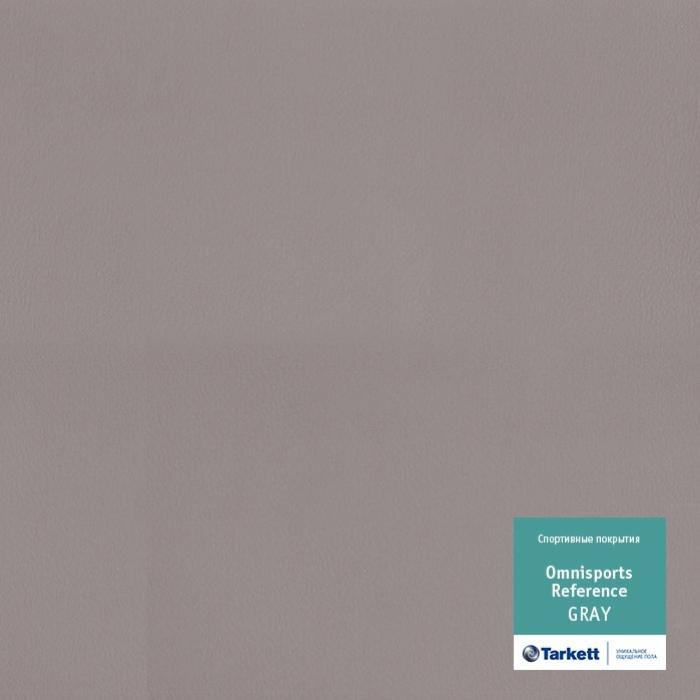 Спортивный линолеум "Tarkett" Omnisports R65 Grey (2 м) — купить в Чебоксарах