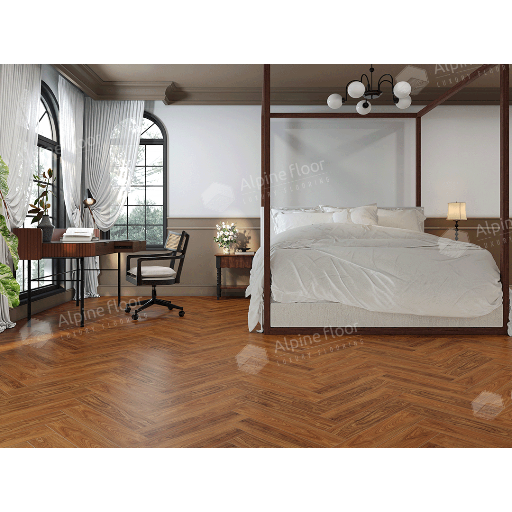 SPC ламинат "Alpine Floor" Орех Нойер (600*125*4 мм) — купить в Чебоксарах